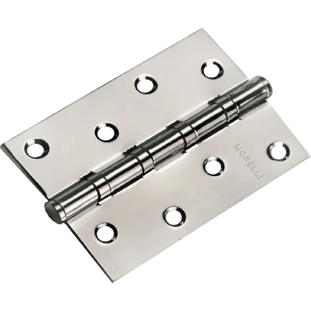 Изображение товара Петля стальная с подшипником MORELLI MSN 100x70x2.5-4BB SN цвет никель