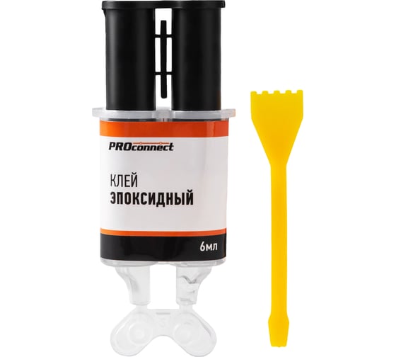 Изображение товара Эпоксидный клей PROCONNECT шприц, 6 мл 61-0919