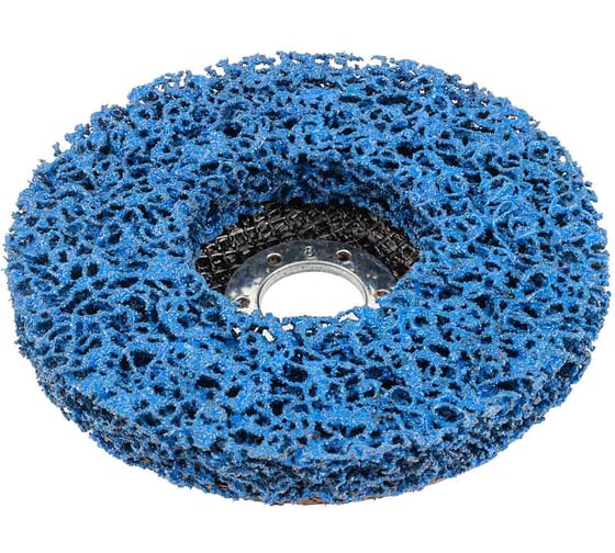 Изображение товара Круг абразивный зачистной Forsage 125х22.2мм, синий, max об/мин 11000, в блистере F-BD125B(48950)