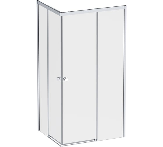 Изображение товара Душевое ограждение AM.PM X-joy прямоугольное, раздвижные двери, 100x80, хром матовый, стекло прозрачное W94G-403-100280-MТ1К