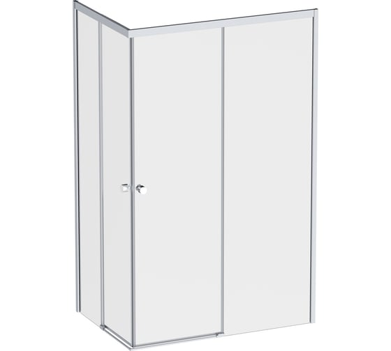 Изображение товара Душевое ограждение AM.PM X-joy прямоугольное, раздвижные двери 120x80 хром матовый, стекло прозрачное W94G-403-120280-MT1K