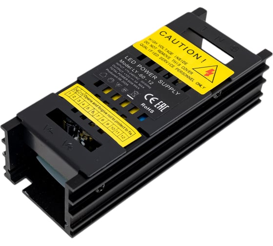 Изображение товара Блок питания LEDS POWER 60 Вт 12 В BLACK 00 2965