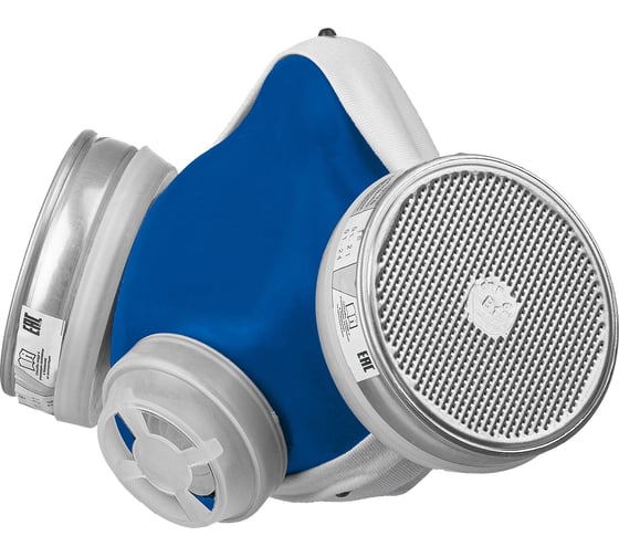 Изображение товара Противогазовый респиратор ЗУБР РПГ-67 с фильтрами В1 11145