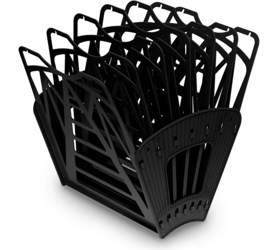 Изображение товара Лоток-веер Calligrata Веер 3 7 секций, 6 отделений, черный 4754057