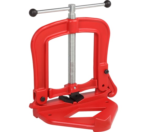 Изображение товара Откидные трубные тиски REKON до 9 (15-228мм) для больших нагрузок 031009