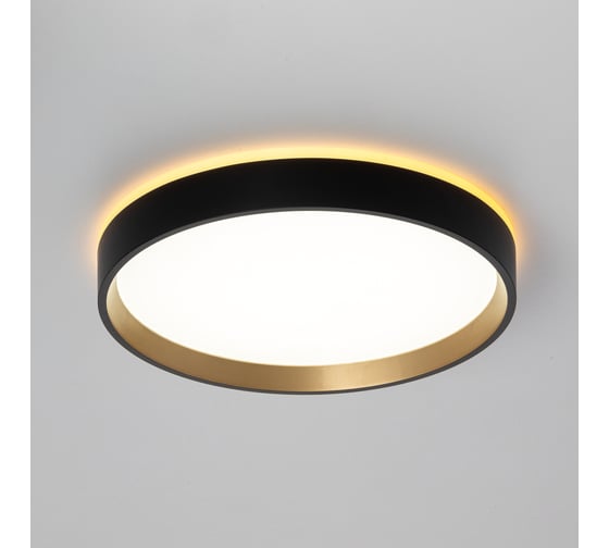 Изображение товара Светильник с подсветкой Citilux ETALON LED Чёрный+Золото CL750241