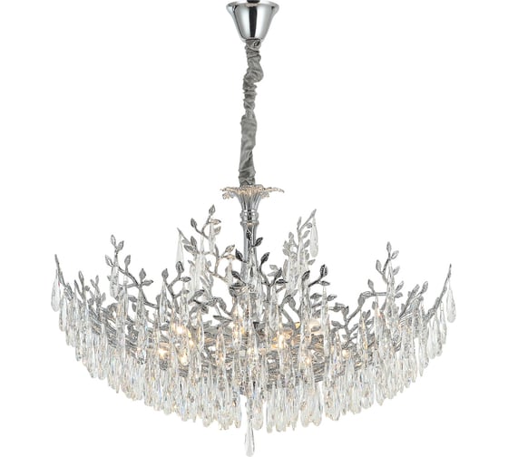 Изображение товара Люстра хрустальная подвесная Citilux RITZ Хром CL310121
