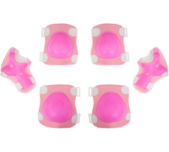 Изображение товара Роликовая защита ONLITOP, размер универсальный, цвет розовый 488586