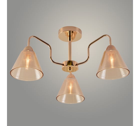 Изображение товара Люстра РОСТОК XA1578/3 FGD золото 3x60W E27 d595 h290, HN23 988372836