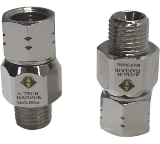 Изображение товара Поворотное соединение короткий A-tech Handok вертлюг, 1/4-1/4S 099-010 S
