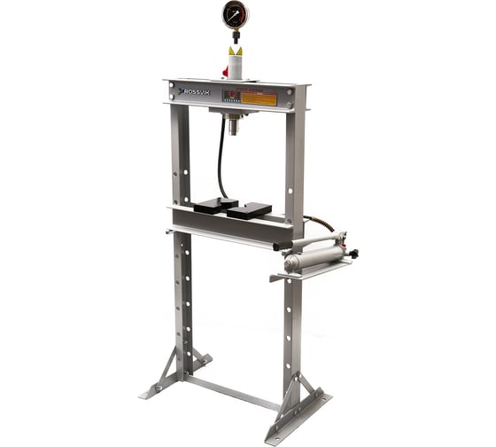 Изображение товара Пресс гидравлический ROSSVIK 12 тонн, напольный, цвет серый RAL 7040 HJ0803.7040