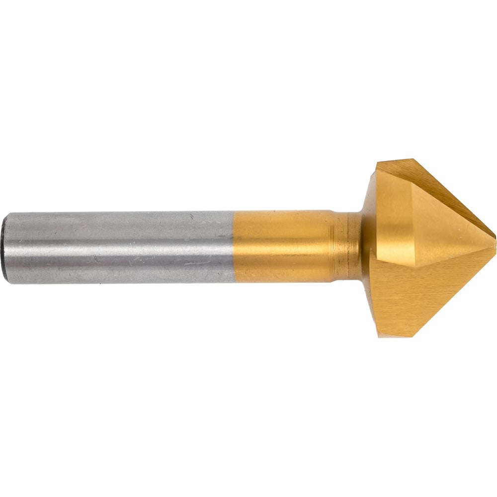 Изображение товара Зенковка Мегаинструмент 25х10х67мм HSSCo TiN профессиональный инструмент для металлообработки