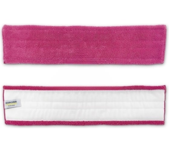 Изображение товара Насадка из микроволокна Karcher с креплением на липучке, красная, 60 см 6.999-393.0