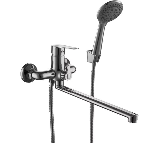 Изображение товара Смеситель ванно-душевой с душевым гарнитуром PLStart PD22054