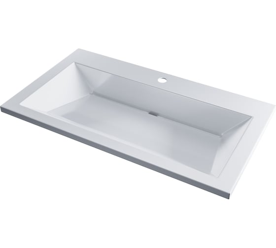 Изображение товара Раковина для ванной uperwood Olivia_80 см, белая глянцевая ROlivia80wg