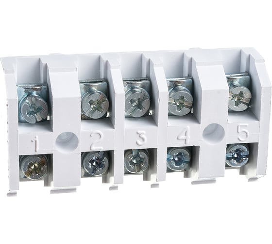 Изображение товара Блок зажимов СПб УПП-5 БЗ26-4П25-5 с пружинной шайбой 999113196