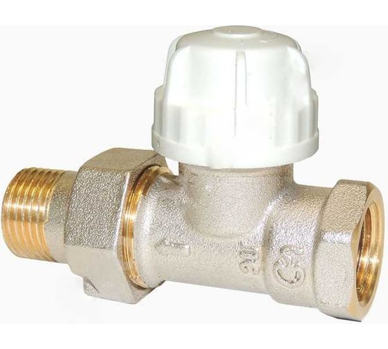 Изображение товара Клапан термостатический ЭФИ DN15, PN10, прямой, с преднастройкой, под термоголовку М30x1.5 173410020