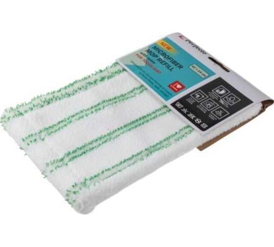 Изображение товара Сменная насадка для швабры из микрофибры и нейлона PERFECTO LINEA пеноэффект 44-435011