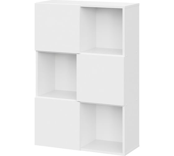 Изображение товара Стеллаж Арника СТЖ 9, белый текстурный 00-00162593