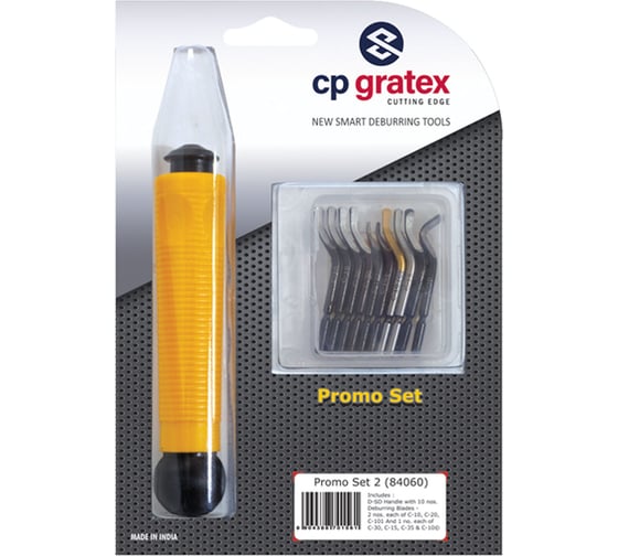 Изображение товара Фаскосниматель cp gratex 3.2мм, Type-C, Promo Set 2 84060
