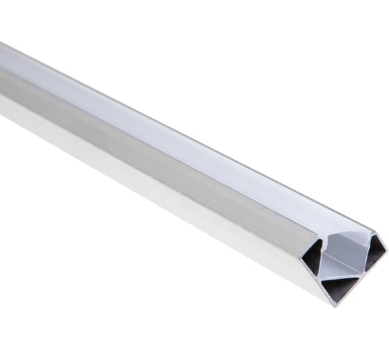 Изображение товара Алюминиевый профиль под светодиодную ленту aax.tech AAX-B 20x20mm (угловой) 1000 мм AAX-B23-45SL-1000mm