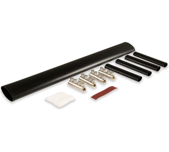 Изображение товара Муфта соединительная ЭНЕРВИК /ENSTO термоусаживаемая для четырёхжильного кабеля без брони 1кВ сечение 95-240мм², (1 шт.) SJK4x240CRU