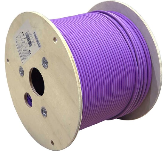 Изображение товара Кабель LANMASTER U/UTP, кат. 6A, 4 пары, с перегородкой, 500Mhz, LSZH IEC60332-3-22(3A), 305 м LAN-6AUTP-HFLT-VI