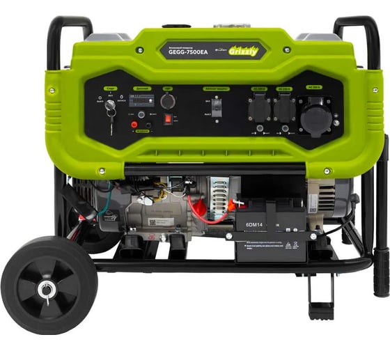 Изображение товара Бензиновый генератор Grizzly GEGG-7500EA