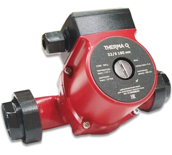 Изображение товара Насос циркуляционный МЕТАЛЛСЕРВИС МС THERMA Q 32/6 180 1260118