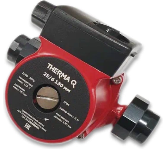 Изображение товара Насос циркуляционный МЕТАЛЛСЕРВИС МС THERMA Q 25/6 130 1260115