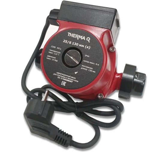 Изображение товара Насос циркуляционный МЕТАЛЛСЕРВИС МС THERMA Q 25/6 130 к 1260124