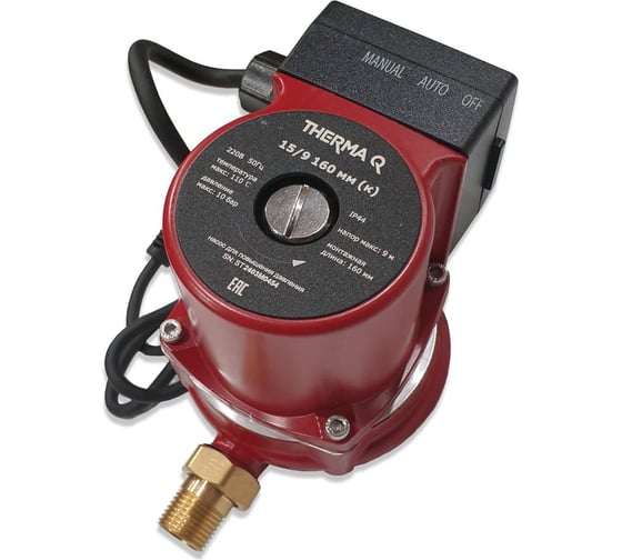 Изображение товара Насос повысительный МЕТАЛЛСЕРВИС MC THERMA Q 15/9 160 к 1260137
