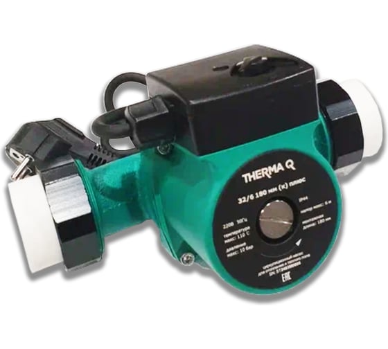 Изображение товара Насос циркуляционный МЕТАЛЛСЕРВИС МС THERMA Q 32/6 180 к плюс 1260134