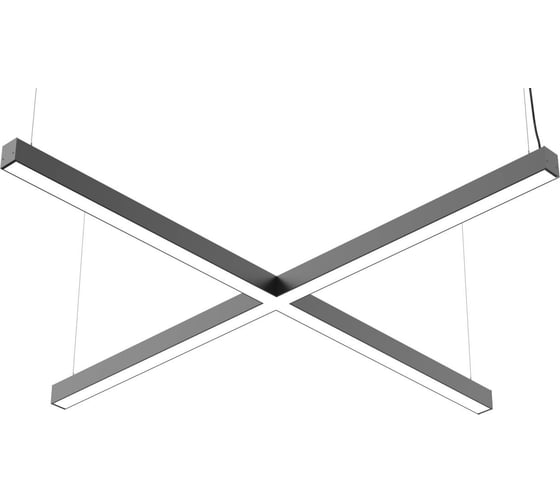 Изображение товара Аварийный светильник DIODEX Led Микко Крос 80Вт 3000К, Опаловый, Черный, 1ч., 1-10 4603789799644