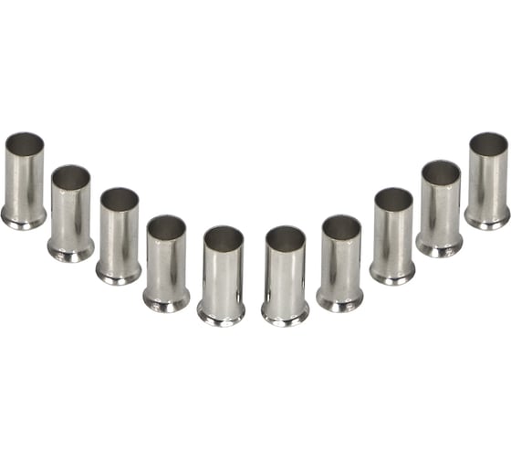 Изображение товара Наконечник кабельный AURA никель, под кабель 8AWG/8,00мм2, (10шт.) APT-4800