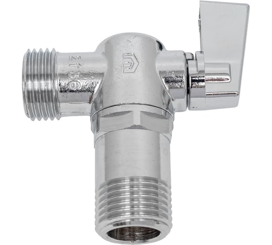 Изображение товара Кран угловой FIV 1/2-1/2", хром 7700C025