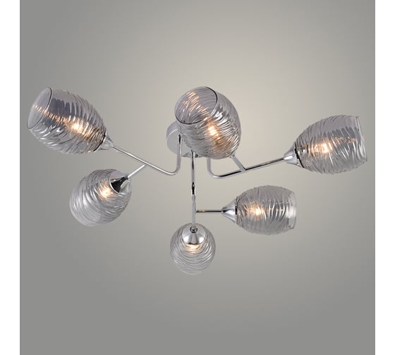 Изображение товара Люстра РОСТОК XA1484/6 CR хром 6x60W E27 d740 h190, HN23 988034581