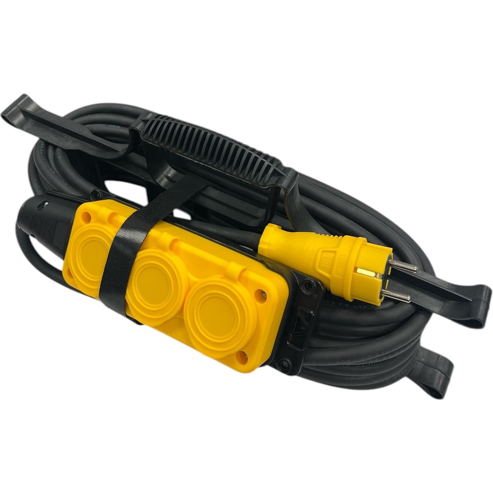 Изображение товара Удлинитель силовой iTOK iCONNECT COLOR 20 м с заземлением IP54