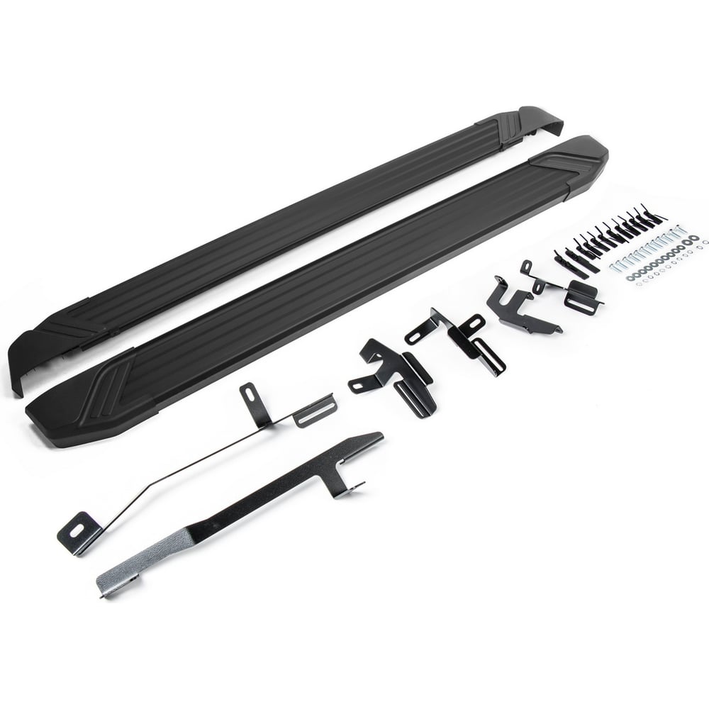 Изображение товара Пороги Rival Black для Audi Q5 II 2017-н.в. (алюминий, 2 шт.)