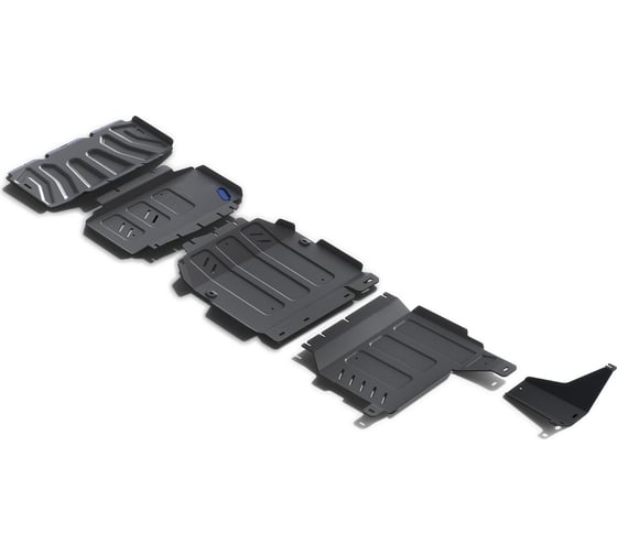 Изображение товара Защита радиатора, картера, КПП и РК Rival для Mercedes-Benz X-klasse 4WD (V - 3.0D) 2017-н.в., K222.3942.1