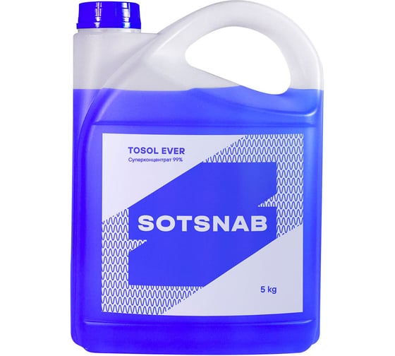 Изображение товара Тосол SotSnab EVER суперконцентрат, 5 кг ТОСEV-СК.5