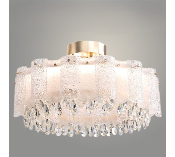 Изображение товара Люстра РОСТОК TGDXD8327/600 T CH хром/прозрачный 52W LED 4000K d600 h340 ПДУ диммер, XUAN23 988367560