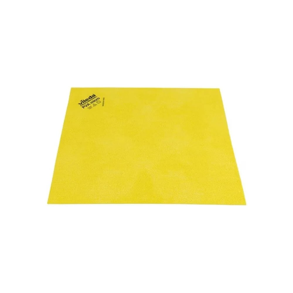 Изображение товара Салфетка Vileda Professional ПВА микро 35x38 см, желтый 5 шт в упаковке арт. 143592/143587 22201