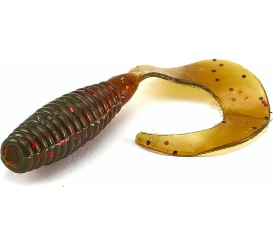 Изображение товара Съедобные искусственные твистеры LUCKY JOHN LJ Pro Series MICRO GRUB 1,0in, цвет 085, 15шт. 140159-085