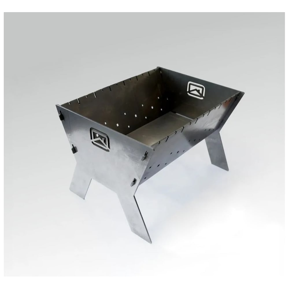 Изображение товара Мангал Тарий ПИОНЕР переносной из стали без крышки и решетки