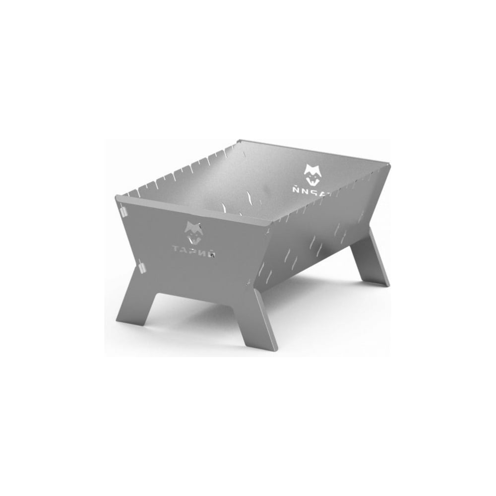 Изображение товара Мангал походный Тарий из нержавеющей стали переносной, компактный для пикника