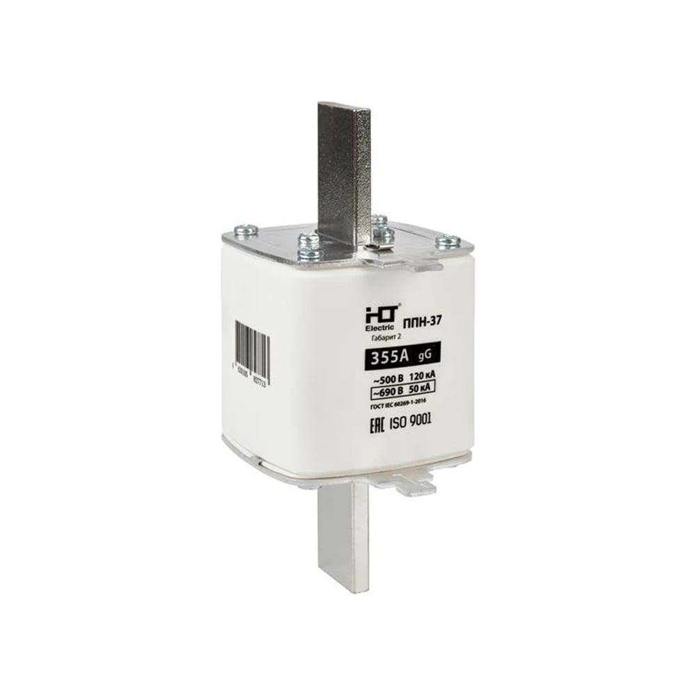 Изображение товара Плавкая вставка предохранителя HLT ППН-37, силовой, 355А, 660В