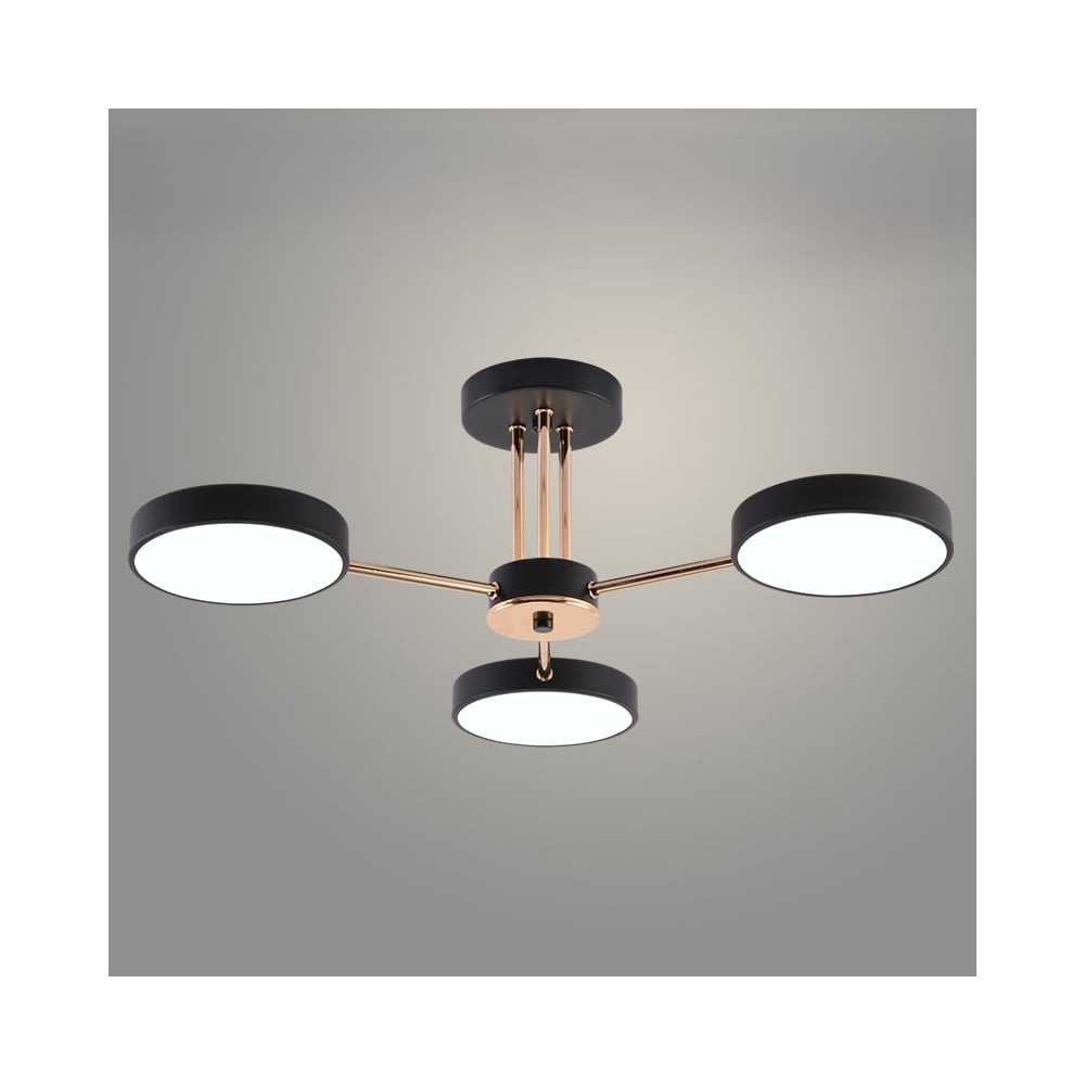 Изображение товара Люстра РОСТОК XI3242/3 BK+FGD черный/золото 54W LED 3000-6000K d620 h180, HN23 988371472 Изображение товара Люстра РОСТОК XI3242/3 BK+FGD черный/золото 54W LED 3000-6000K d620 h180, HN23 988371472
