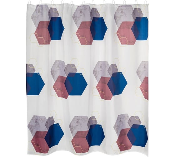 Изображение товара Занавеска для ванной Рыжий кот Угольники SC-PE-52 108998