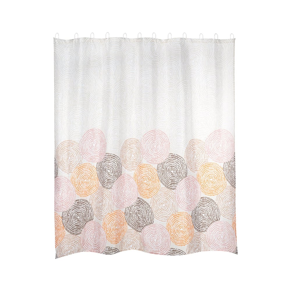 Изображение товара Занавеска для ванной Рыжий кот Шары SC-PE-53 1800х1800 водоотталкивающая раковина